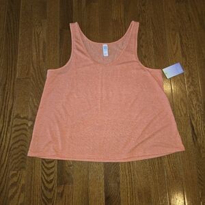Orange tank sleepwear